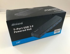 7 Port USB 3.0 Powered Hub NEW Inland picture