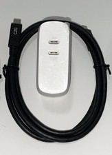 BELKIN DUAL USB-C GaN 68W + USB-C 3.1 4K 1M MacBook Google iPad Pro WCH003dqWH picture