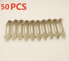 50PC Low-Profile Bracket for LSI9280-8E, 9200-8E, Dell H810, HP 422 Ext SFF-8088 picture