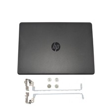 New For HP 15-bs0xx 15-bw0xx 15-bs1xx 15-bw011dx LCD Back Cover Lid + Hinges BLK picture