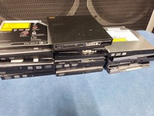 18 optical drives and 2 dell floppy drive modules as-is various models & brands picture