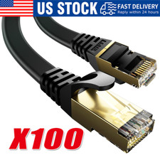 Cat 8 Ethernet RJ45 Cable Super Speed 40Gbps Patch LAN Network Gold Plated Lot picture
