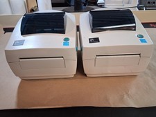 Lot of 2 Zebra GC420D | GC420-200510-000 | Thermal Label Printer (NO AC Adadper) picture