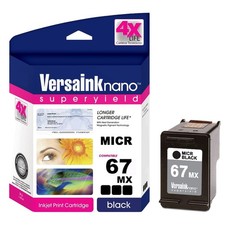 VersaInk-Nano 67 MX Black MICR Ink Cartridge for Check Printing, MICR Black picture