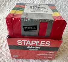 25 Pack Staples 2HD 3.5