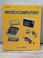 Microcomputers by AJ Dirksen Tab vintage computer book 1st printing Intel  picture