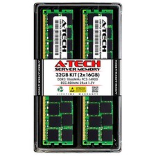 32GB 2x 16GB PC3-14900R RDIMM Supermicro X9DBL-3 X9DRD-EF X9DRT-HIBFF Memory RAM picture