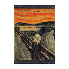 FiberLok Mouse Rug The Scream Edvard Munch Expressionist Art 7