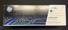 HP 414A Cyan Original LaserJet Toner Cartridge W2021A New in Box picture
