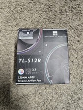 Thermalright TL-S12 120mm ARGB Case Fan 4-Pin PWM Silent PC Cooler NEW Open Box picture