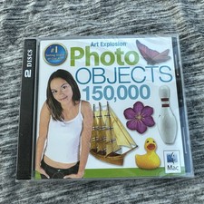 NOVA Development Art Explosion Photo Objects 150,000 Mac OS X DVD Photo Editing picture