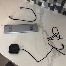 TobenONE 16-in-2 MacBook Docking Station Stand, 100W GaN, Dual 4K@60Hz | 2 HDMI picture