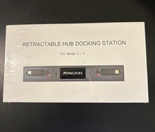 MOWLICAS RETRACTABLE USB HUB DOCKING STATION FOR TESLA MODEL 3 MODEL Y NEW picture