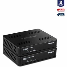 TRENDnet Ethernet Over Coax MoCa 2.5 Adapter (2-Pack), TMO-312C2K, Backward picture