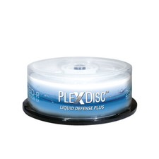 25 PlexDisc 25GB Glossy Water-Resistant White Inkjet Printable BD-R 633-C13 picture