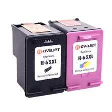 2PK 63XL Black Color Ink Cartirdge for HP ENVY 4511 4512 4522 4527 . picture