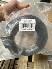 [ N ] Monoprice 6365 Ultra Slim SVGA SuperVGA 30/32AWG M/M Cable w/ Ferrites 50' picture