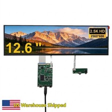 12.6 Inch Ultra-Wide Stretch LCD Monitor 2560×666 IPS Touch Screen Sub Display picture