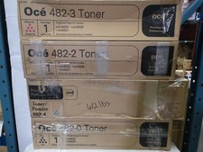 Genuine OCE 482-0 482-2 482-3 482-4 Toner Cartridges (1 Set) picture