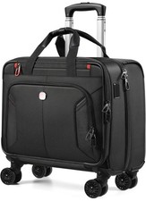 Star Cloud Rigid Frame Rolling Laptop Bag on Wheels, Rolling Briefcase w USB-NEW picture