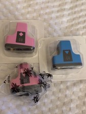 New OpenBox HP 02 Light Magenta / Cyan Ink Cartridges C8774W C8771W Lot of 3 picture