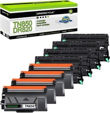 4PC TN850 Toner & 4PK DR820 Drum Unit Set For Brother HL-L6200DW MFC-L5800DW picture