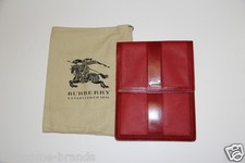 New Burberry Nova Check Red Ipad Case $425 picture