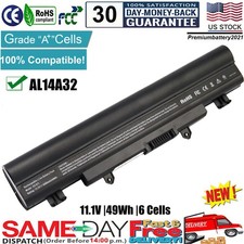 49Wh Battery For Acer Aspire Touch E14 E15 E5-421 E5-471PG E5-521 V3-572P V3-472 picture