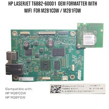 HP LaserJet T6B82-60001 OEM Formatter With WIFI for M281CDW / M281FDW picture