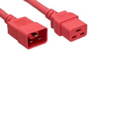 10 Ft Red AC Power Cable for Cisco WS-CAC-3000W= WS-CAC-3000W-RF PSU Jumper Cord picture