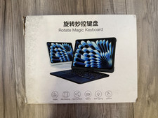 iFacemall Rotate Magic Keyboard Case for iPad 360 Swivel Trackpad RGB NEW picture