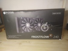 ID-Cooling FROSTFLOW X 240 CPU Water Cooler AIO Cooler 240mm Liquid Cooled.  picture