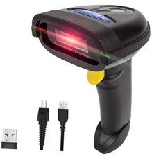 2D Barcode Scanner, Compatible with 2.4G Wireless & Bluetooth & USB Wired 1 picture