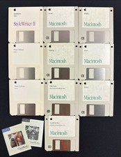 Vintage 1992 Apple Macintosh Mixed Floppy Disks, Ver 7.1 And Ver 1.0 (Lot Of 10) picture
