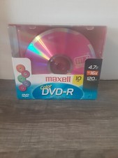 New Maxwell color DVD-R 10ct pack  picture