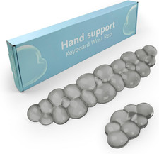 Gel Cloud Keyboard and Mouse Wrist Rest, Cute Wrist Support and Arm Support Keyb picture