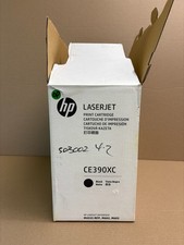 Open Box Genuine HP M4555 MFP, M602, M603 Black Toner CE390XC picture