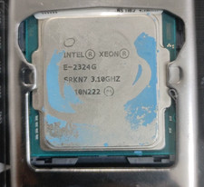 Intel Xeon E-2324G 4 Core 3.10GHz - 4.60GHz LGA-1200 TDP-65W P750 processor CPU picture