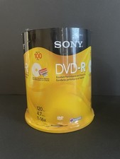 SONY DVD-R  100 Pack 120min 4.7GB 1-16X Printable foR Inkjet Printer 100DMR47RSP picture