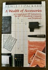 RARE 1987 Hewlett-Packard A Wealth Of Accessories HP-71 HP Calculators Guidebook picture