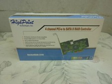 HighPoint RocketRAID Model 2310 4 channel PCI-e to SATA II Raid Controller Card picture