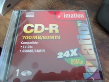LOT OF 7 NEW IMATION CD-R 700MB/80MIN 24X COMPACT DISCS - NICE picture