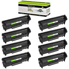 GREENCYCLE Q2612X Toner Lot Fits For HP LaserJet M1005 M1319MFP 3015 3020 3030 picture