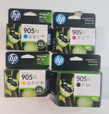 1X Genuine HP 905XL CMYK Ink Cartridge Set Black Cyan Magenta Yellow OfficeJet picture