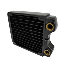 120mm Copper Water Cooling Radiator 27mm Thin G1/4 12 Channels for PC Builds picture