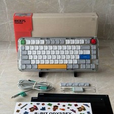 NuPhy Kick75 Blush nano Silent 42gf 75 Low Profile Bluetooth Keyboard No Dongle picture
