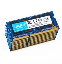 Crucial 10x 8GB 2Rx8 PC3-12800S DDR3-1600Mhz SODIMM Laptop Memory RAM 204Pin &s0 picture