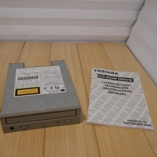 NOS Toshiba XM-5401B 5.25 in. SCSI 4x CD-ROM Drive & Manual - Tested & Working picture