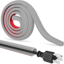 Flexible Self-Adhesive Wall Cable Hider 5 meter Cord Management Wire Cover picture