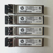 HP C8R23A 720998-001 MSA 2040 SFP+ 8Gb Short Wave 850nm FC SFP+ SW (4 Pack) picture